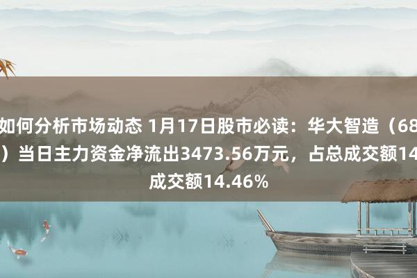 如何分析市场动态 1月17日股市必读：华大智造（688114）当日主力资金净流出3473.56万元，占总成交额14.46%