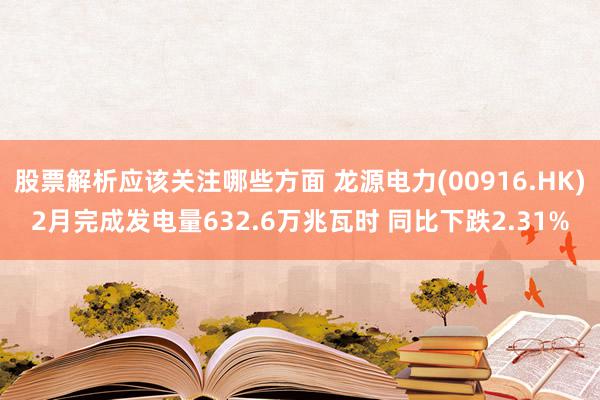 股票解析应该关注哪些方面 龙源电力(00916.HK)2月完成发电量632.6万兆瓦时 同比下跌2.31%